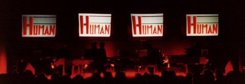 Kraftwerk live image - 'The Man Machine'