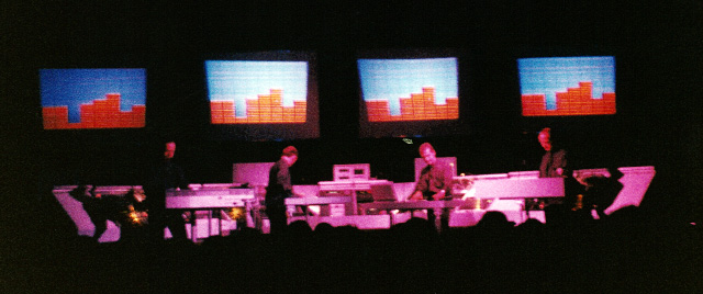 Kraftwerk live image - 'Computer Love'