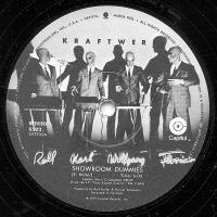 US 'Showroom Dummies' 12" single, 1977 - label design